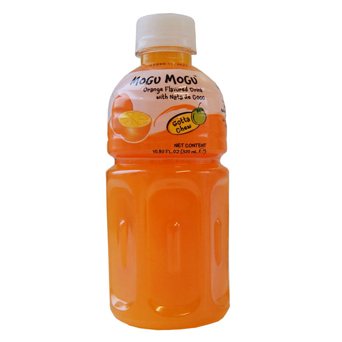 Mogu Mogu Orange Drink with Nata de Coco - 320ml